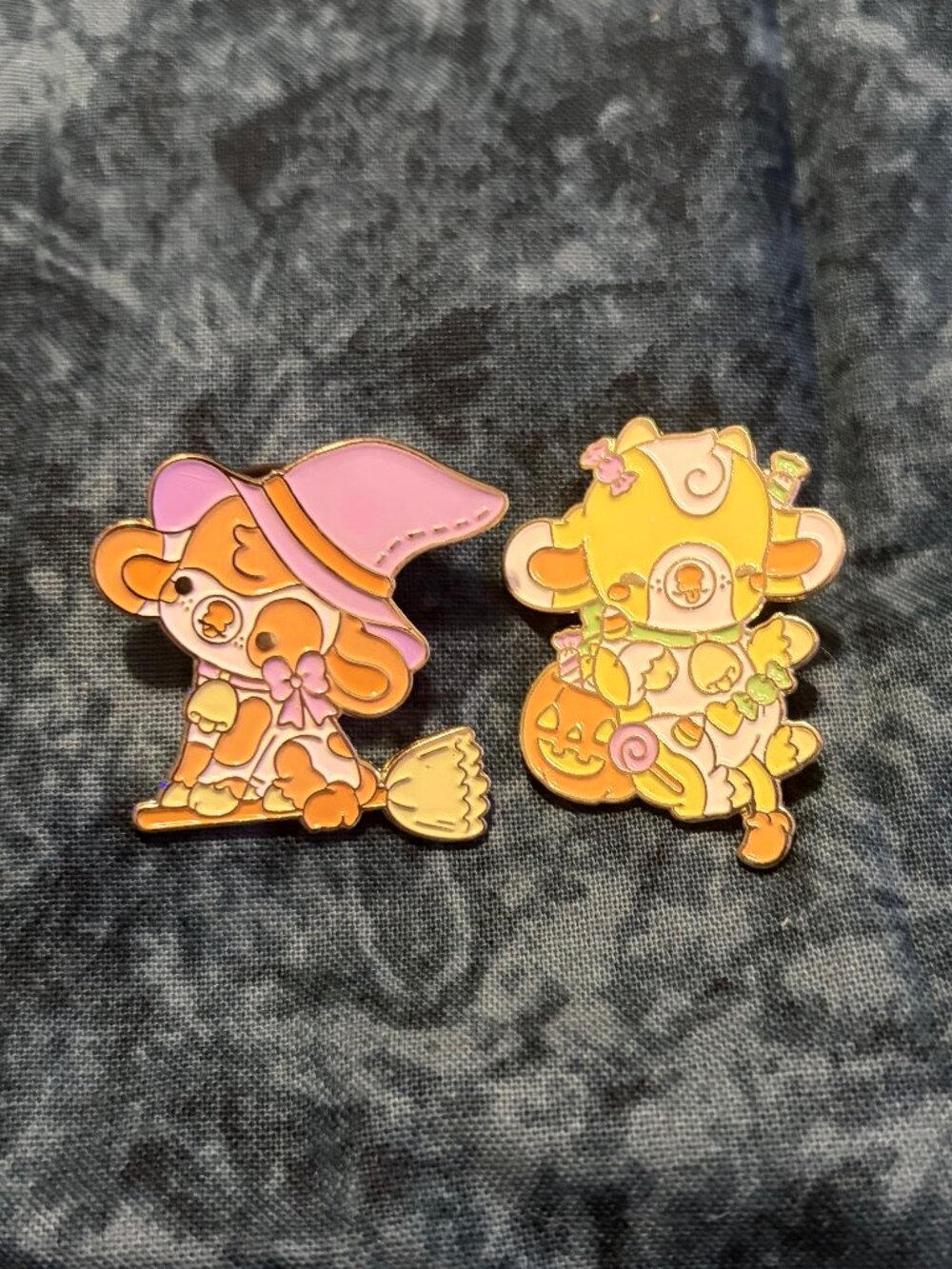 Halloween Cows Blind Bag Enamel Pins By Bright Bat Design